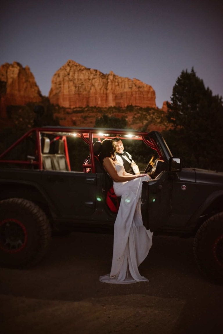 Elopement in Sedona with Family