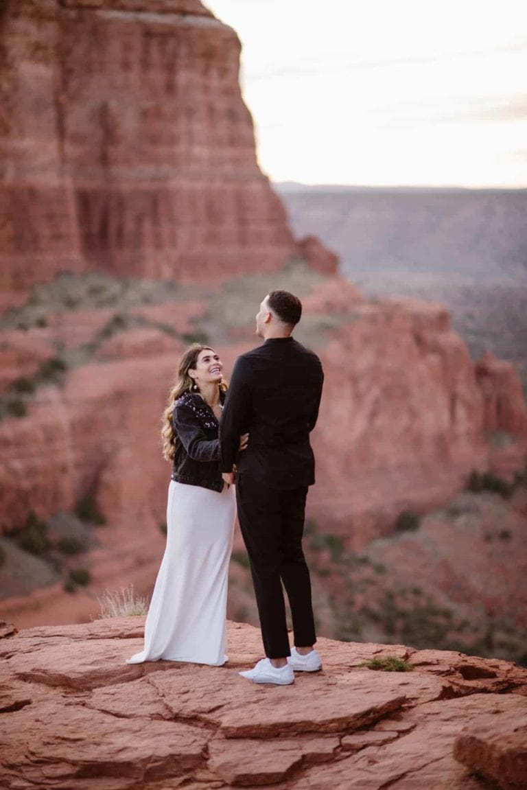 Full Day Elopement with Family in Sedona