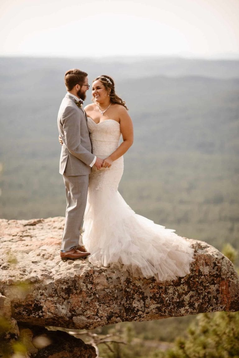 Payson Elopement – Arizona Forest Wedding