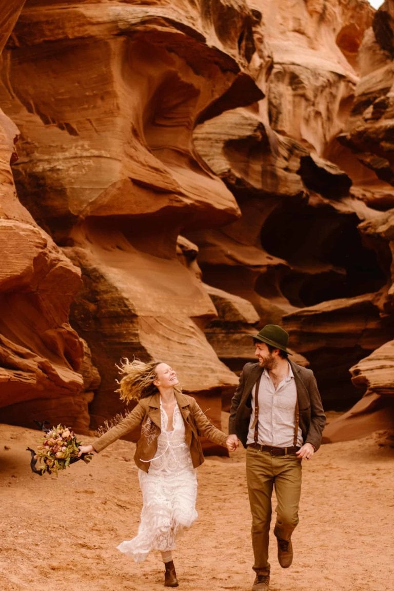 Slot Canyon Elopement