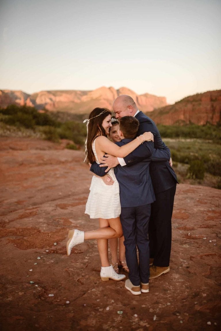 Vow Renewal in Sedona, Arizona